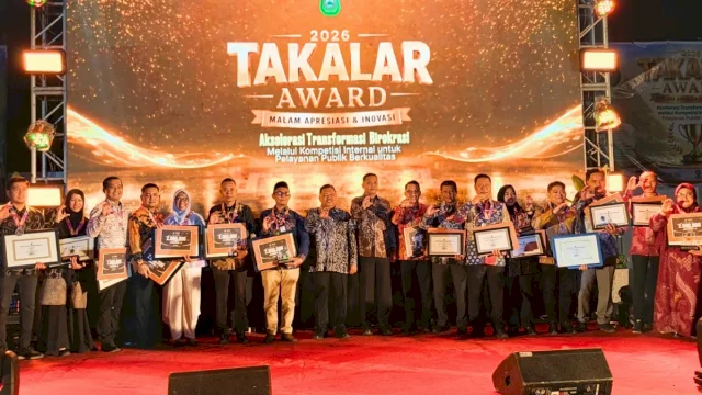 Dinas Kominfo-SP Sabet Juara Pertama Takalar Award 2026