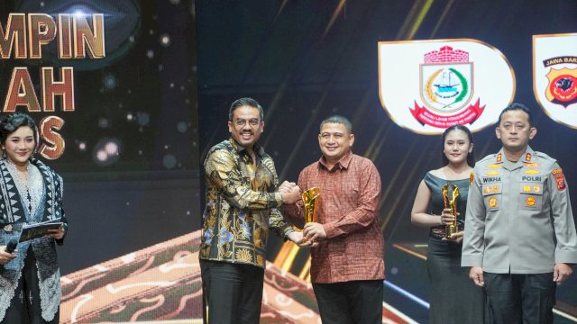 Munafri Arifuddin Raih Pemimpin Daerah Award 2026, Jadi Wakil Tunggal Sulsel