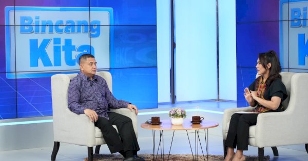 Paparkan Inovasi Digital di TV Nasional, Munafri Kenalkan Aplikasi Lontara Plus