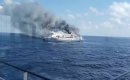 KM Mutiara Sentosa 2 Terbakar di Laut, Bawa 140 Truk, 25 Mobil dan Alat Berat