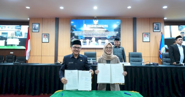 DPRD Setujui 2 Ranperda Strategis Yang Diajukan Pemprov Sulsel