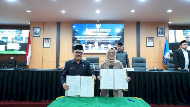 DPRD Setujui 2 Ranperda Strategis Yang Diajukan Pemprov Sulsel