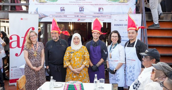 Aliyah Mustika Ilham Dorong Barongko Go International Lewat Kolaborasi Gastronomi Makassar–Prancis
