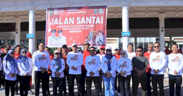 HUT ke-81 RI, Pemkab Takalar Ajak Warga Bergerak Bersama Menjaga Kesehatan dan Peduli Daerah