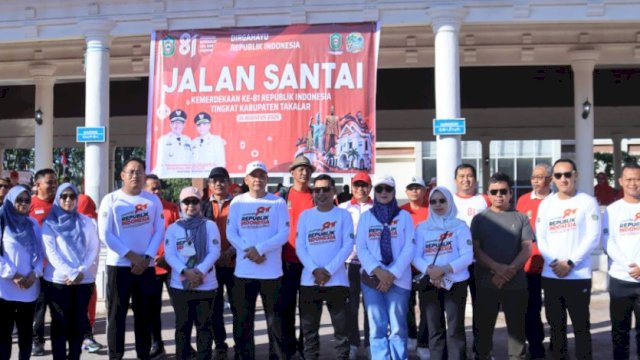 HUT ke-81 RI, Pemkab Takalar Ajak Warga Bergerak Bersama Menjaga Kesehatan dan Peduli Daerah