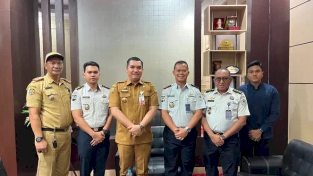 Kalapas Takalar Perkuat Temui Sekda Jelang Pemberian Remisi HUT Ke-81 RI