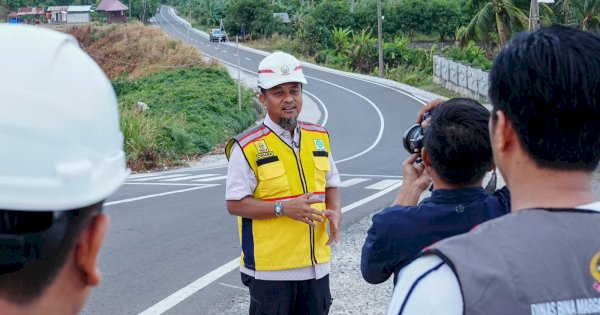 Progres MYP Jalan Provinsi 1.000 Km di Awal September, Gubernur Sulsel: Sekitar 35 Persen Sudah Tertangani