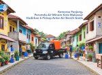 PDAM Makassar Gerak Cepat Hadapi Kemarau, 6 Pickup Antar Air hingga ke Lorong