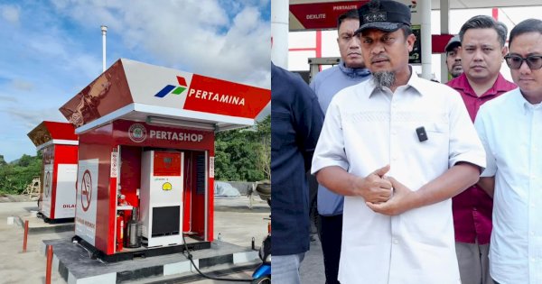 Gubernur Sulsel Desak Pertamina Tambah Kuota Sulsel dan Siapkan Modular SPBU di CPI