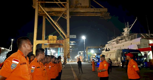 Operasi SAR KMP Virgo Transport 8, Basarnas Makassar Kerahkan KN SAR Kamajaya dan 35 Personel