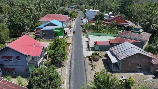 Potret ruas Jalan Tanete-Tanaberu di Kabupaten Bulukumba