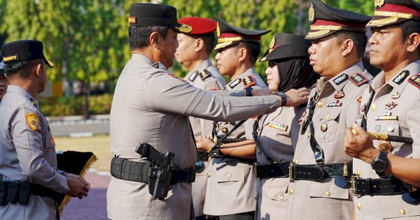Rotasi Jabatan Jajaran Polres di Polda Sulsel, 5 Kapolres Berganti