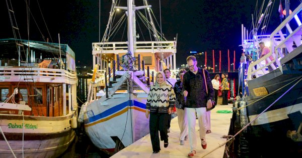 Bertemu Dubes Swiss di Kapal Phinisi, Wagub Fatmawati Bahas Rumput Laut, Kopi, dan Kakao