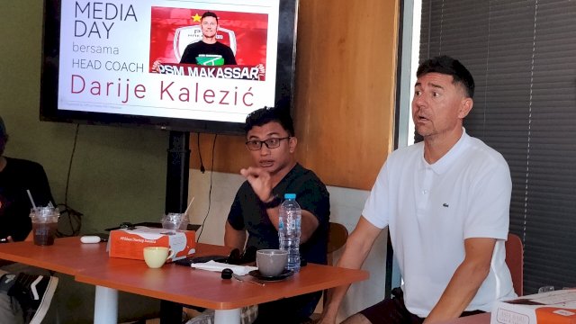 Pelatih PSM Makassar, Darije Kalezic. (Foto: Abatanews.com)