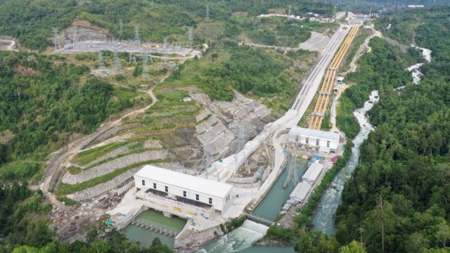 Salah satu pembangkit listrik di Sulawesi Selatan (Foto: Istimewa)