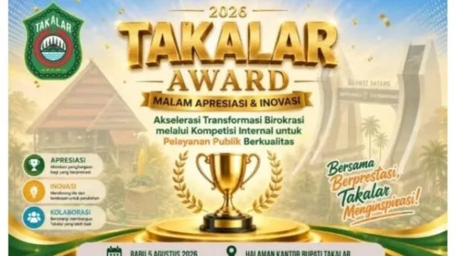 Takalar Award 2026, Apresiasi bagi ASN, Desa, Sekolah, dan Puskesmas Berprestasi