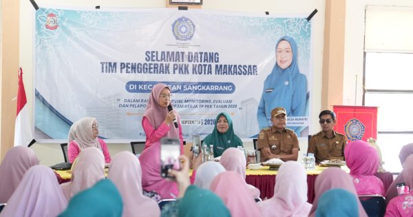 Tutup Rangkaian SMEP 2026 di Sangkarrang, Ketua Tim Penggerak PKK Makassar: Evaluasi Harus Berujung pada Aksi