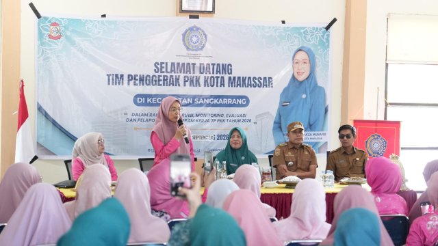 Tutup Rangkaian SMEP 2026 di Sangkarrang, Ketua Tim Penggerak PKK Makassar: Evaluasi Harus Berujung pada Aksi