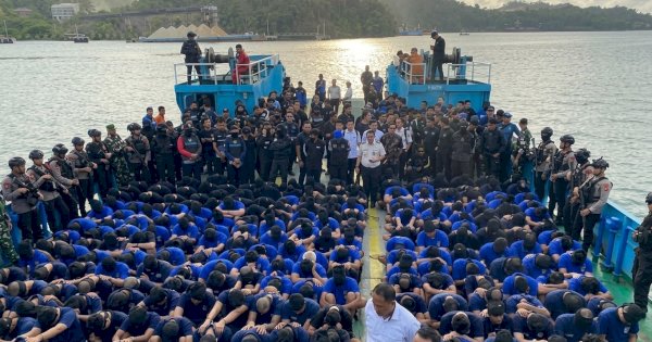 Buntut Video Viral, 115 Napi Rutan Depok Dipindahkan ke Nusakambangan 