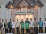 Wali Kota Tasming Hamid Lepas Kontingen PCNU Parepare Menuju Muktamar NU ke-35