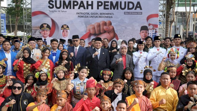 Hari Sumpah Pemuda: Munafri-Aliyah Ajak Anak Muda Makassar Berkarya dan Berkontribusi