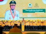 Hadiri Pelantikan DPD Golkar Sulsel, Gubernur Andi Sudirman Tegaskan Sinergi Pembangunan Lewat Asta Cita