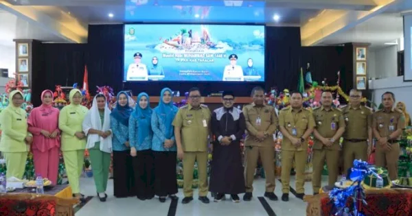 Tim Penggerak PKK Takalar Rapat Rutin Dirangkaikan Peringatan Maulid Nabi Muhammad