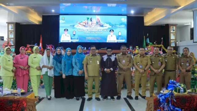Tim Penggerak PKK Takalar Rapat Rutin Dirangkaikan Peringatan Maulid Nabi Muhammad