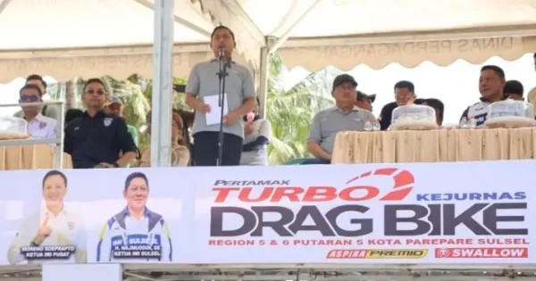 Wali Kota Tasming Apresiasi Parepare Dipilih Jadi Tuan Rumah Kejurnas Drag Bike 2026