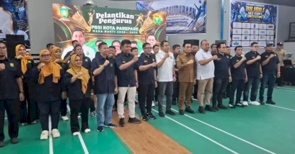 Hamka Pimpin PBSI Parepare, Fokus Persiapan Atlet Hadapi Porprov Wajo-Bone