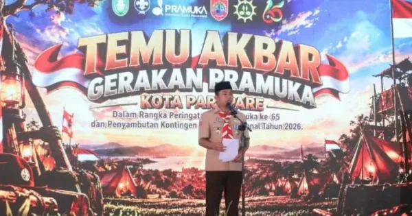Hari Pramuka ke-65, Wali Kota Tasming Hamid Sanjung Peran Pramuka dalam Mencetak Generasi Muda Parepare