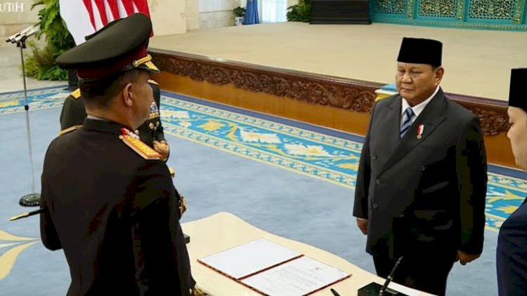Rombak Kabinet Merah Putih, Presiden Prabowo Lantik Sejumlah Pejabat Baru di Istana, Listyo Sigit Jabat KSP