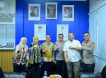 Plt Dirut Andi Syahrum Terima Kunjungan Dansat Brimob, Bahas Dukungan Air Bersih untuk Kegiatan Sosial