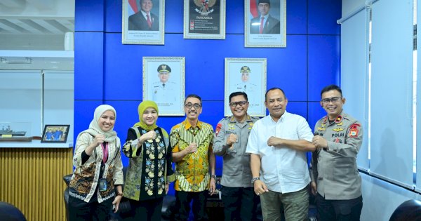 Plt Dirut Andi Syahrum Terima Kunjungan Dansat Brimob, Bahas Dukungan Air Bersih untuk Kegiatan Sosial