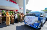 Perkuat Gizi Anak, Gubernur Sulsel Lepas Distribusi Bantuan Susu untuk 24 Kabupaten/Kota