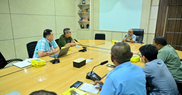 Plt Dirum PDAM Andi Taufiq Aris Terima Kunjungan Eastern Pearl Flour Mills, Bahas Pengembangan Jaringan