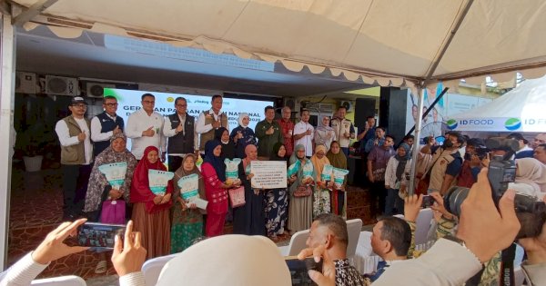 Gerakan Pangan Murah Nasional Digelar di Makassar, Warga Antusias Berburu Pangan Murah