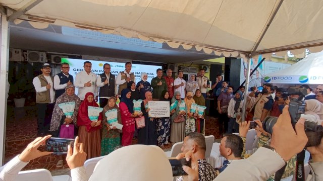 Gerakan Pangan Murah Nasional Digelar di Makassar, Warga Antusias Berburu Pangan Murah