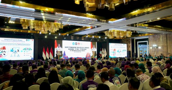 Perkuat Sinergi Kelembagaan, Sulsel Ikuti Rapat Tata Kelola Dekranas, TP PKK, dan TP Posyandu