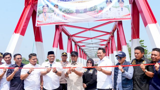 20 Tahun Penantian Warga Luwu dan Luwu Utara, Jembatan Salujambu Andalan Diresmikan Gubernur Sulsel