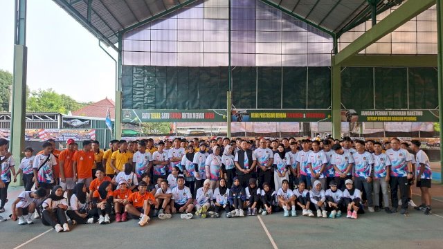 Kapolda Sulsel Awal Chairuddin Buka Kejurnas Soft Tennis 2026, Regenerasi Atlet Jadi Prioritas