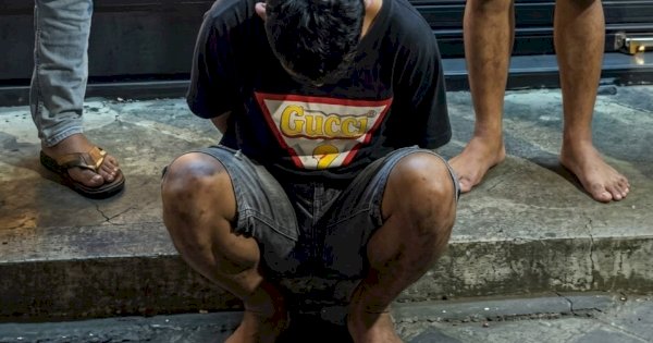 Sempat Buron, Pelaku Penikaman Pengunjung Warung Kelontong di Tamalate Akhirnya Dibekuk Tim Gabungan