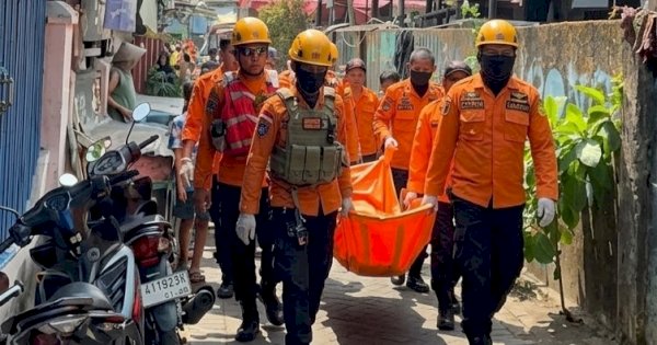 Operasi Pencarian 3 Hari Berakhir Duka, Bocah 6 Tahun Ditemukan Meninggal di Sungai Pampang Makassar