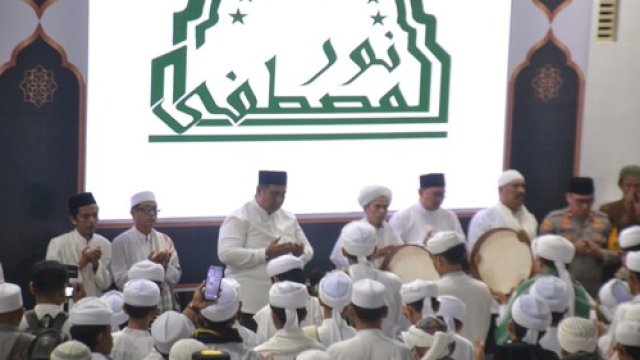 Bupati Maros Hadiri Peringatan Maulid Nabi Muhammad SAW di Pesantren Nurul Mustafa