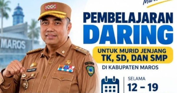 Antisipasi Kelangkaan BBM, Pemkab Maros Imbau Sekolah Terapkan Pembelajaran Daring
