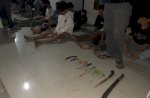 Polsek Rappocini Ringkus 14 Pemuda Kasus Bentrokan di Monumen Emysaelan, Sejumlah Senjata Tajam Ditinggal Kabur