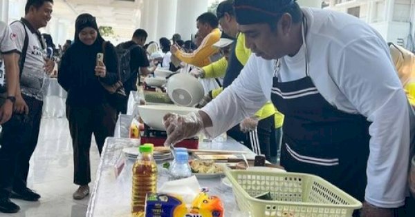 Chaidir Syam Ikuti Lomba Masak di Sulsel Expo & Culinary 2026