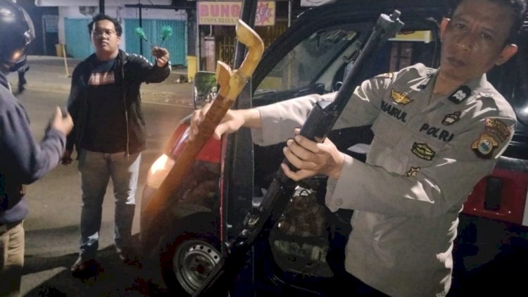 7 Pemuda di Makassar Diamankan Polisi, Hendak Tawuran Gara-gara Nonton Live TikTok