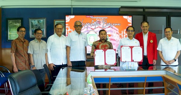 Perkuat Pembangunan Daerah, Tasming Hamid Teken Kerja Sama dengan Unhas