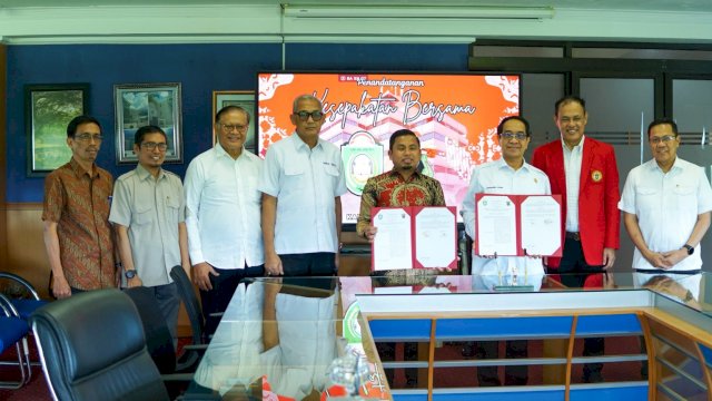 Perkuat Pembangunan Daerah, Tasming Hamid Teken Kerja Sama dengan Unhas